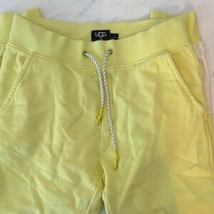 UGG Lemon Yellow Joggers